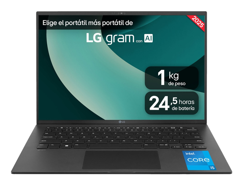 PORTATIL LG GRAM i5-1334U 16GB 512GB 14"WUXGA FreeDOS