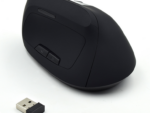 RATON EWENT ERGONOMICO 1600DPI 5 BOTONES NEGRO RF INALAMBRICO BATERIA RECARGABLE