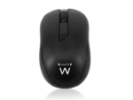 RATON EWENT OPTICO 1000 DPI NEGRO RF INALAMBRICO PILAS