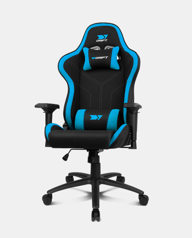 SILLA GAMING DRIFT DR110BL TEJIDO NEGRO AZUL