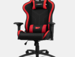 SILLA GAMING DRIFT DR110BR TEJIDO NEGRO ROJO