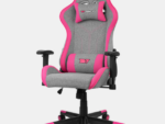 SILLA GAMING DRIFT DR90 PRO GRIS - ROSA