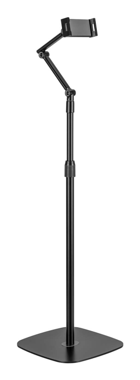 SOPORTE AISENS SUELO UNIVERSAL AJUSTABLE (3 PIVOTES) TABLET NEGRO