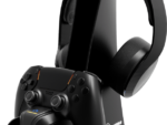 SOPORTE DE CARGA SNAKEBYTE PARA GAMEPAD PS5 Y AURICULARES DUAL CHARGE NEGRO