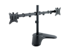 SOPORTE MESA TOOQ 2 PANTALLAS 17"-32" NEGRO