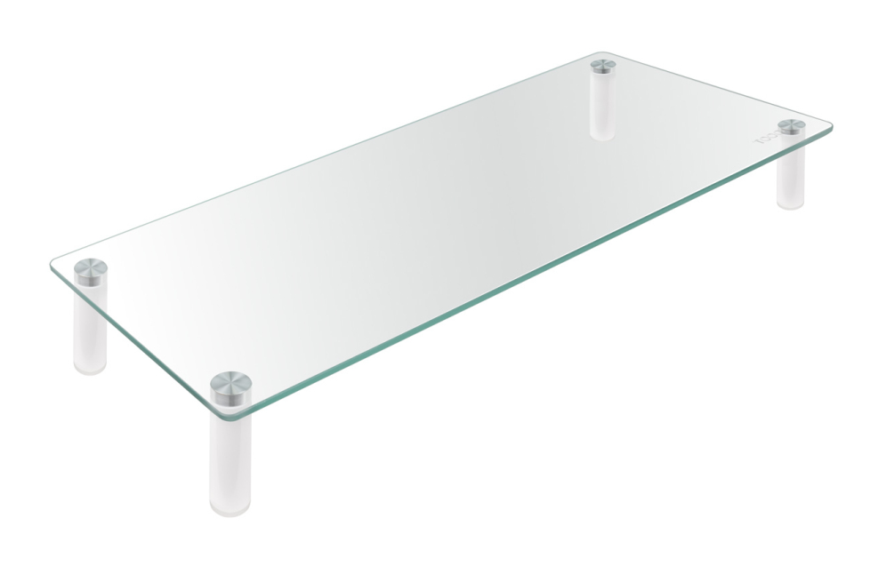 SOPORTE TOOQ ELEVADOR VIDRIO PARA MONITORES