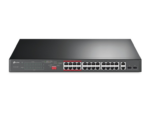 SWITCH TP LINK TL-SL1226P / 24xFAST POE+, 2x1G POE+, 2xSFP, 250W