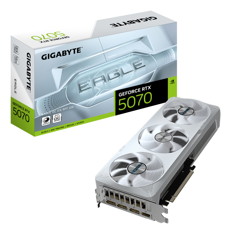 TARJETA GRAFICA GIGABYTE RTX 5070 EAGLE OC IC 12GB