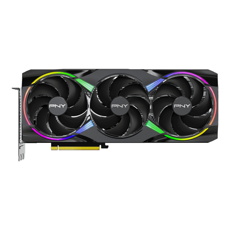 TARJETA GRÁFICA PNY RTX 5070TI 16GB ARGB OVERCLOKED TRIPLE FAN PLUS DLSS 4
