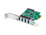 TARJETA PCI EXPRESS LANBERG X1 A 4X USB-A 3,1 GEN1 LOW PROFILE