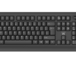 TECLADO EWENT CON LECTOR DNI QWERTY ES USB NEGRO