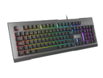 TECLADO GAMING GENESIS RHOD 500 PT USB RETROILUMINADO MECANICO ALUMINIO