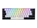 TECLADO GAMING SHARKOON SKILLER SGK50 S4 PT USB RETROILUMINADO MECANICO BLANCO