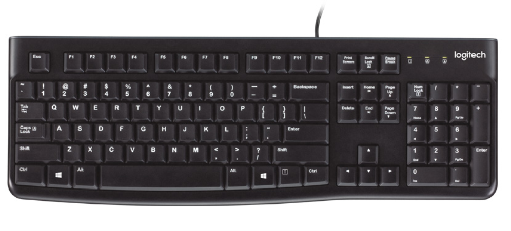 TECLADO LOGITECH K120 OEM USB NEGRO