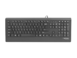 TECLADO NATEC BARRACUDA SLIM USB NEGRO