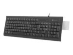 TECLADO NATEC MORAY CON LECTOR DE TARJETAS INTELIGENTES USB NEGRO