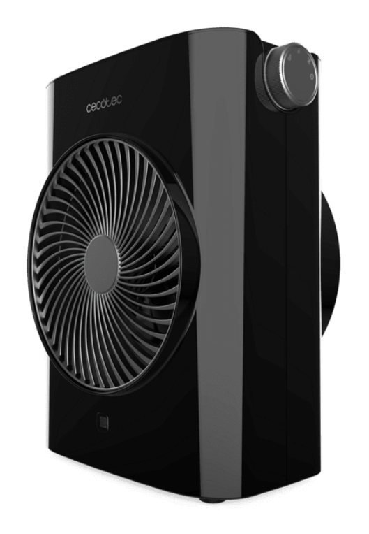 TERMOVENTILADOR READYWARM 2070 MAX CECOTEC FORCE NEGRO 2000W 2 NIVELES 3 MODOS