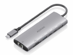 USB-C DOCK AISENS 7 EN 1 HDMI RJ45 USB 10G 2XUSB-C 10G SD MICRO SD 20CM