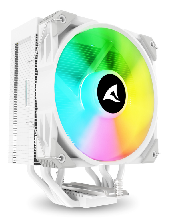 VENTILADOR CPU SHARKOON A50 RGB 120MM BLANCO