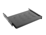 BANDEJA LANBERG DESLIZANTE 1U 465x347MM HASTA 60KG RACK DE 19" NEGRO