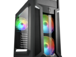 CAJA ATX SHARKOON VG6-W RGB 2XUSB3.0 RGB  SIN FUENTE NEGRO