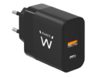 CARGADOR MOVIL EWENT RAPIDO USB-C/A 45W