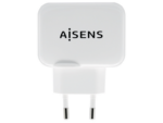 CARGADOR USB 17W AISENS 5V 3.4A 2xUSB CON CONTROL AI BLANCO