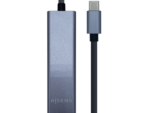 CONVERSOR AISENS USB3.1 GEN1 USB-C ETHERNET GIGABIT 3xUSB3.0 15CM