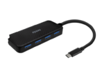 HUB AISENS USB 3.1 USB-C USB-C/M-4XTIPO A/H NEGRO 15CM