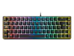 TECLADO MINI KROM KALISTA ES USB RETROILUMINADO MEMBRANA NEGRO