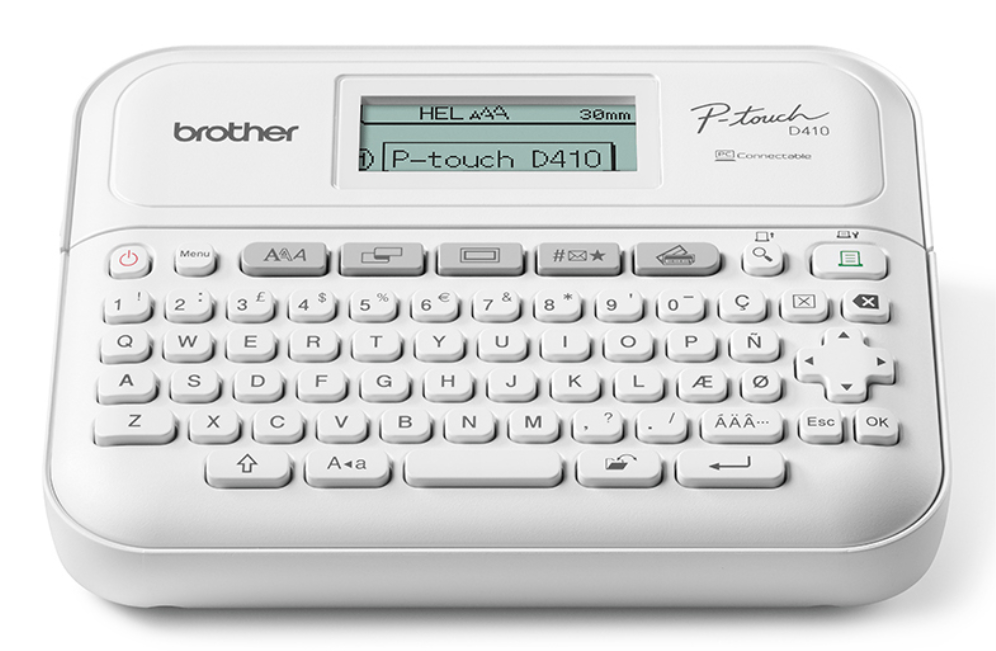 ROTULADORA ELECTRONICA BROTHER PTD410