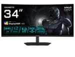MONITOR GIGABYTE 20VM0-34WQC2BM-1EKS 34" VA 200Hz
