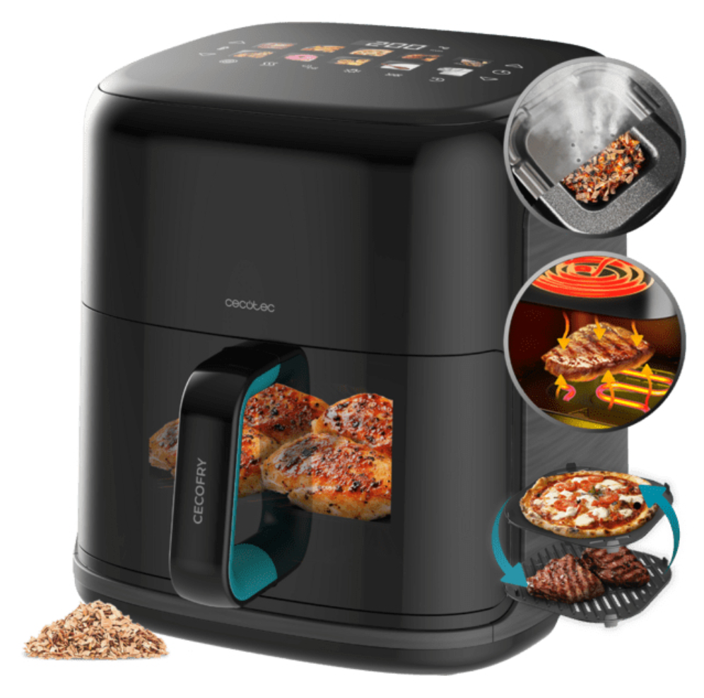 FREIDORA 102086 SMOKIN PRIME 6500