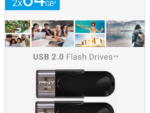 MEMORIA USB 2.0 PNY 2x64GB ATTACHE 4 TWIN PACK NEGRO