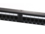 PATCH PANEL WP CAT6 UTP 24 NEGRO