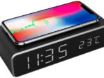 RELOJ DESPERTADOR GEMBIRD CON FUNCION DE CARGA INALMBRICA
