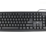 TECLADO EWENT PORTUGUES USB NEGRO