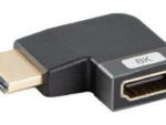 ADAPTADOR 8K LANBERG HDMI(M) A HDMI(H) ANGULO IZQUIERDA ALUMINIO PLATA