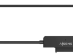 ADAPTADOR AISENS SATA A USB-C USB 3.0/3.1 GEN1 DISCOS 2.5 NEGRO