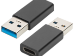ADAPTADOR EWENT USB 3.2 GEN 1 TIPO A M / USB-C F CUERPO DE ALUMINIO