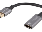 ADAPTADOR LANBERG 4K DISPLAYPORT MACHO/HDMI HEMBRA 20CM