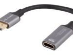 ADAPTADOR LANBERG 8K DISPLAYPORT MACHO/HDMI HEMBRA 20CM
