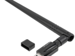 ADAPTADOR RED LANBERG USB WIFI 1200 MB/S DUAL BAND CON ANTENA
