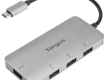 ADAPTADOR TARGUS USB-C A 4xUSB 3.0 PLATA