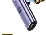 ADAPTADOR USB-C EWENT MACHO-HEMBRA MAGNETICO PD100W PURPURA