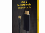 ADAPTADOR USB-C MACHO A HDMI-MACHO 4K 30HZ 2 M NEGRO