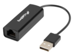 ADAPTADOR USB LANBERG 2.0/ETHERNET RJ45 100 MB