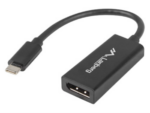 ADAPTADOR USB LANBERG USB-C M 3.1 A DISPLAYPORT H 15CM NEGRO
