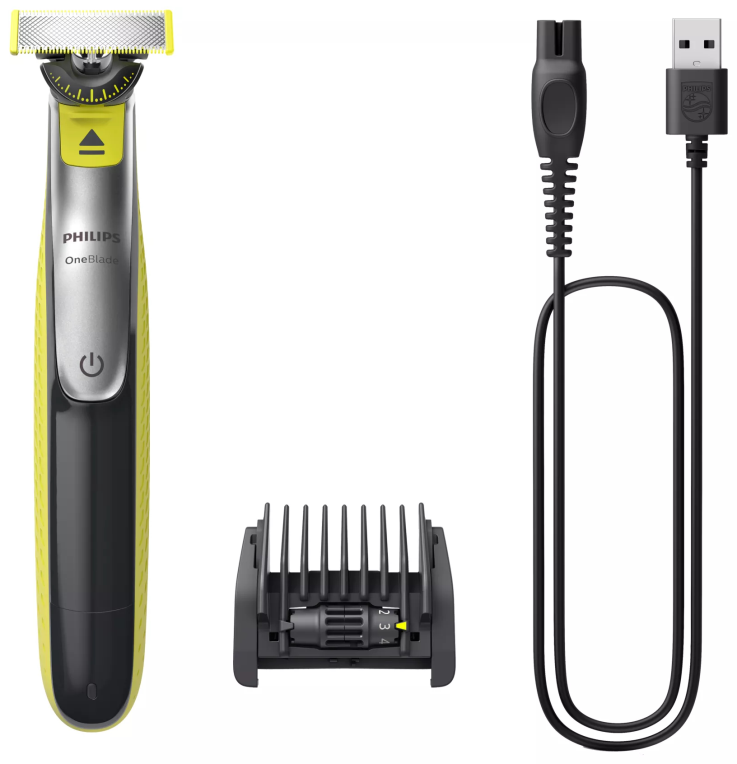 AFEITADORA CARA Y CUERPO PHILIPS ON BLADE 360º QP2734/23 WET ADN DRY 4HORAS