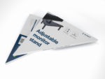 AJUSTABLE MONITOR STAND TRIANGULO GEMBIRD